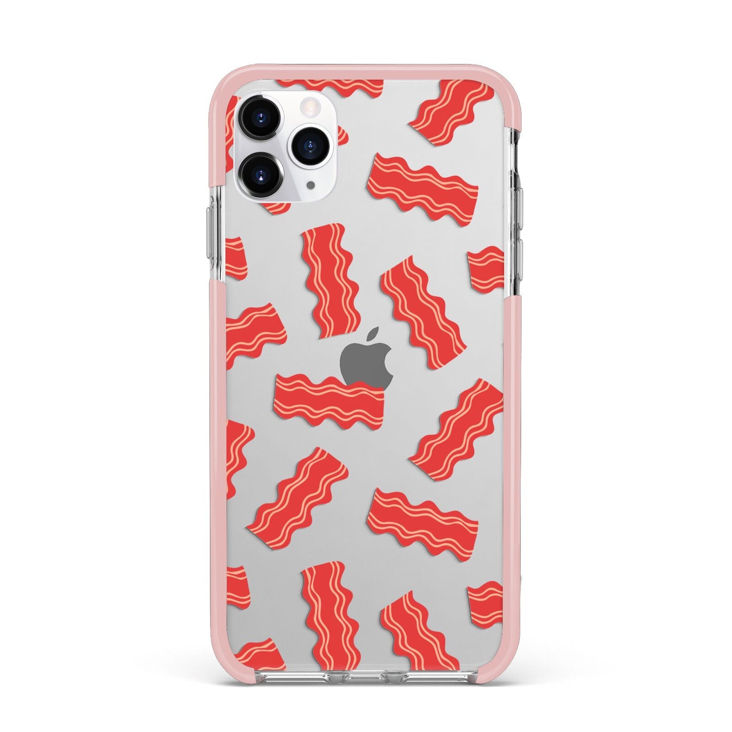 Bacon iPhone 11 Pro Max Impact Pink Edge Case