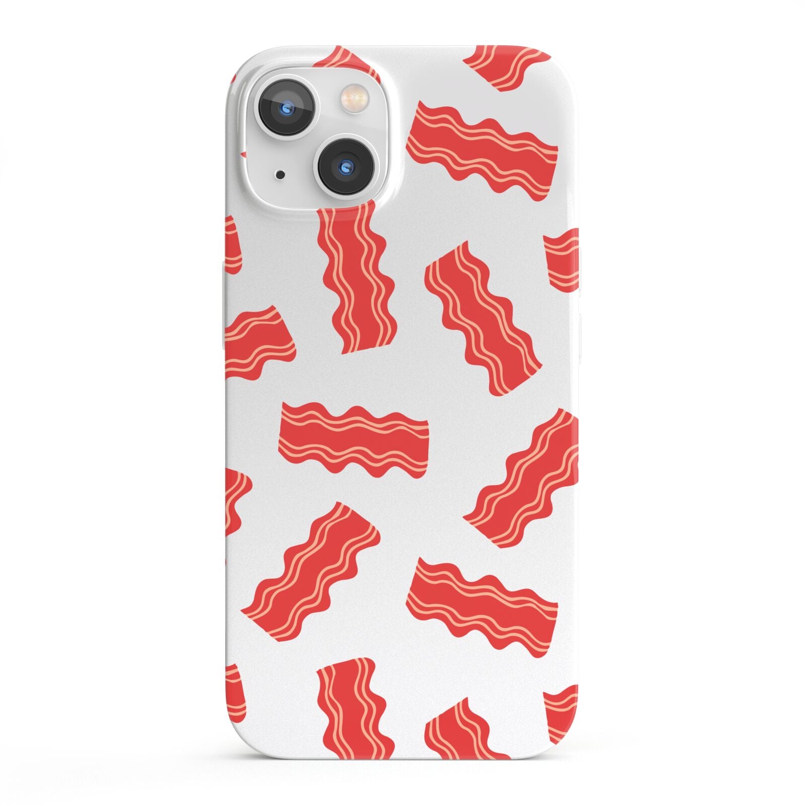 Bacon iPhone 13 Full Wrap 3D Snap Case