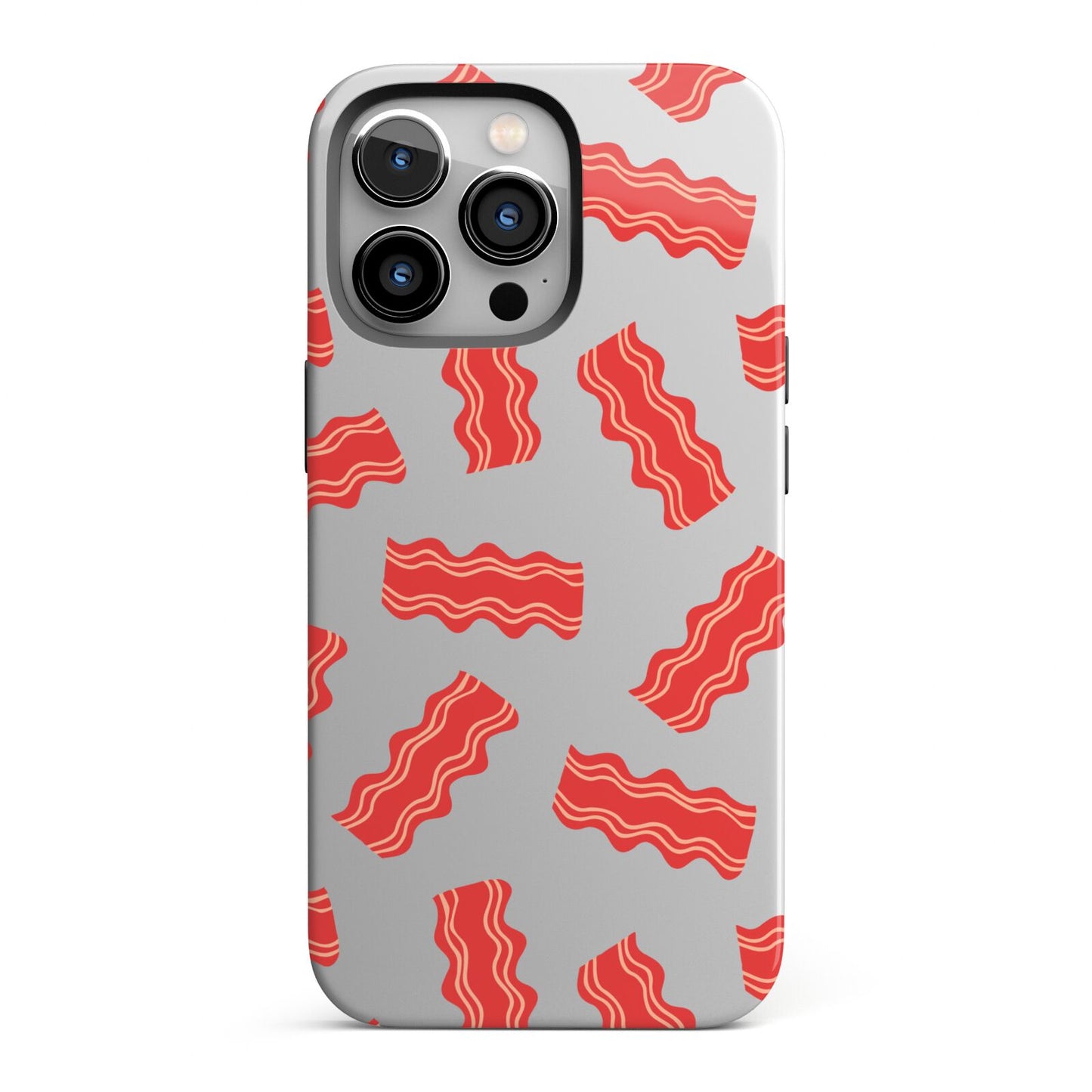 Bacon iPhone 13 Pro Full Wrap 3D Tough Case