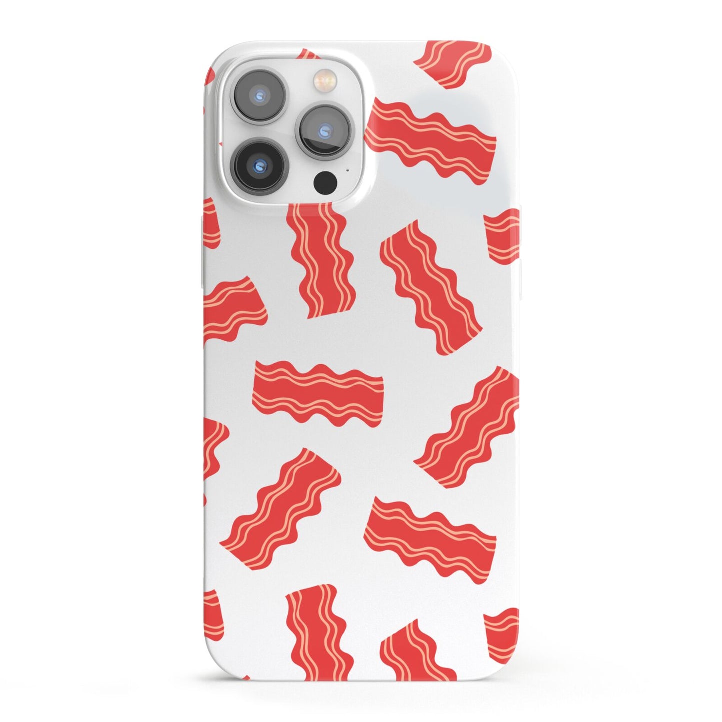 Bacon iPhone 13 Pro Max Full Wrap 3D Snap Case