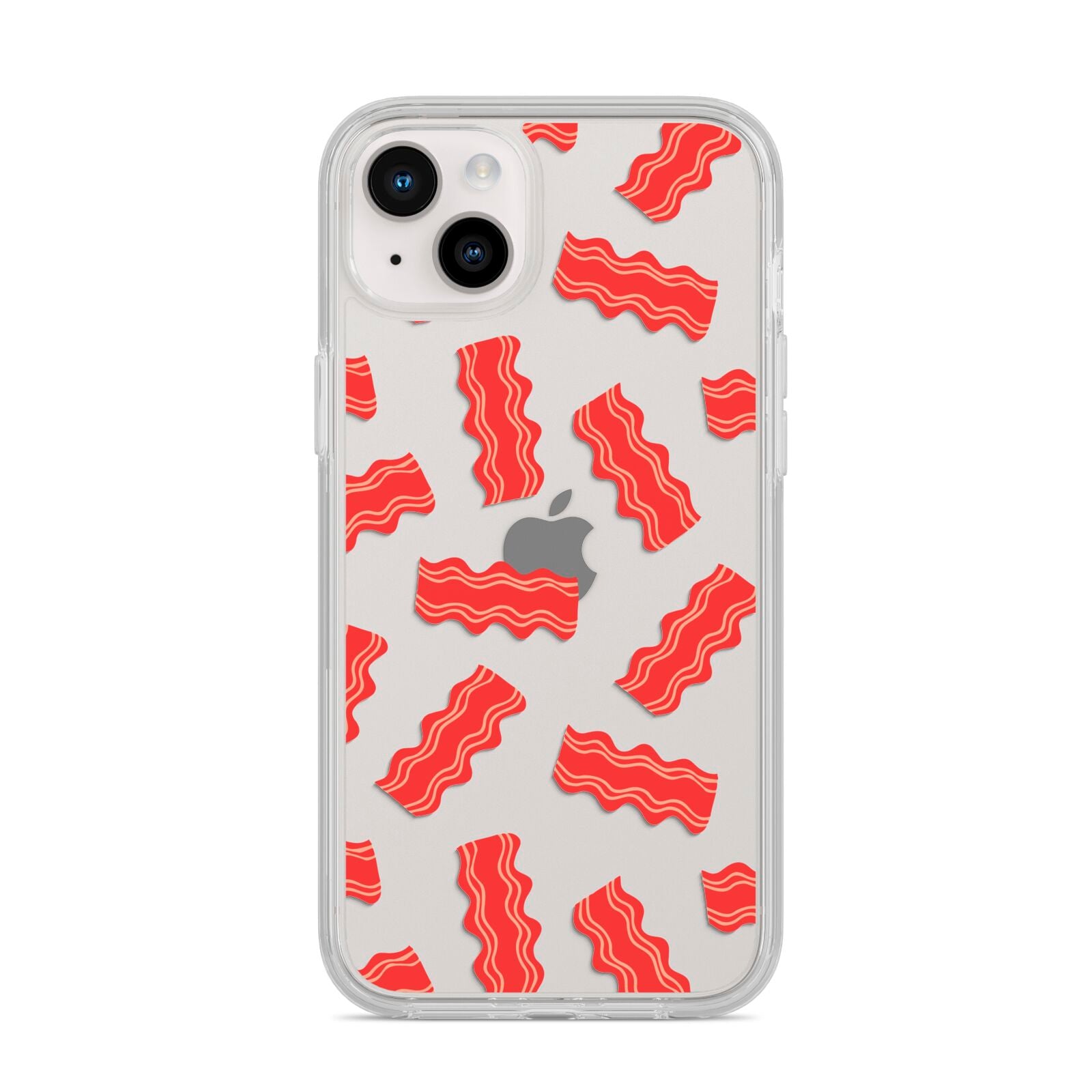 Bacon iPhone 14 Plus Clear Tough Case Starlight