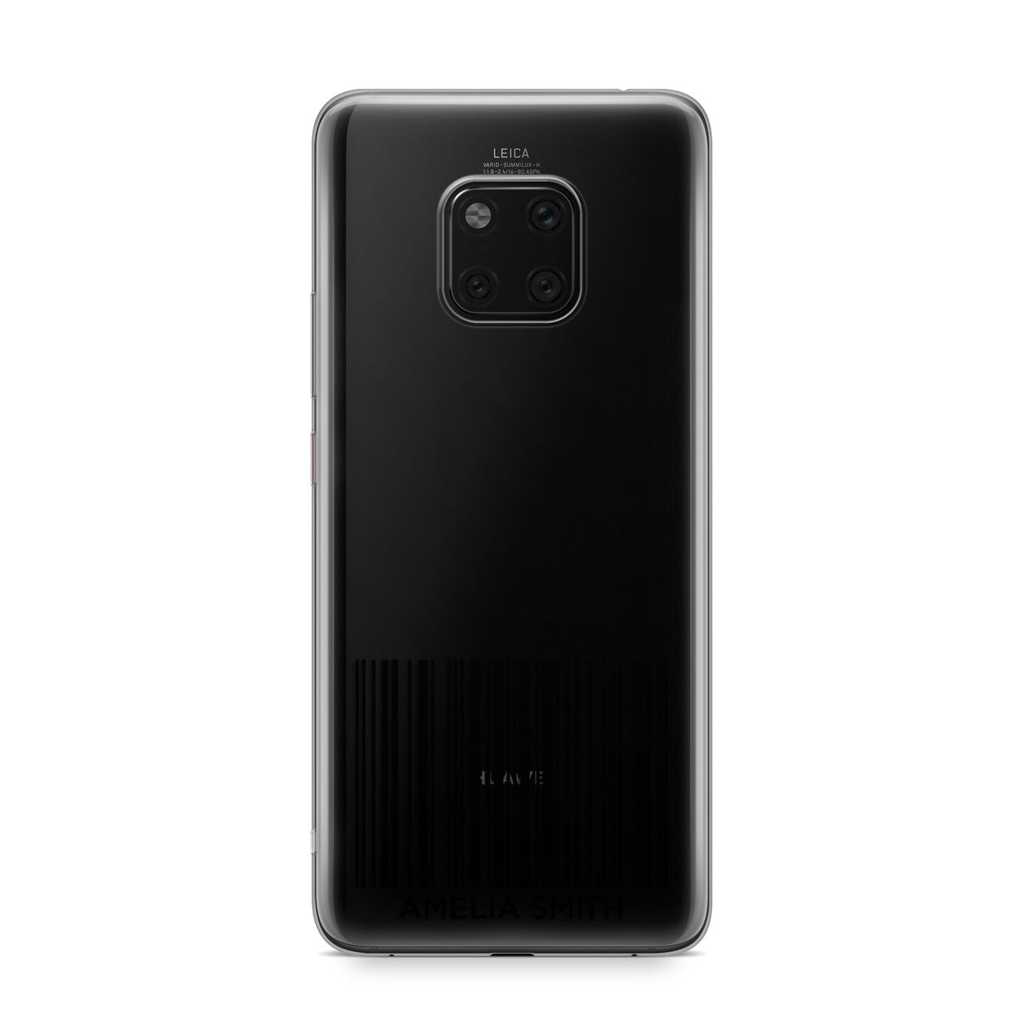 Barcode with Text Huawei Mate 20 Pro Phone Case