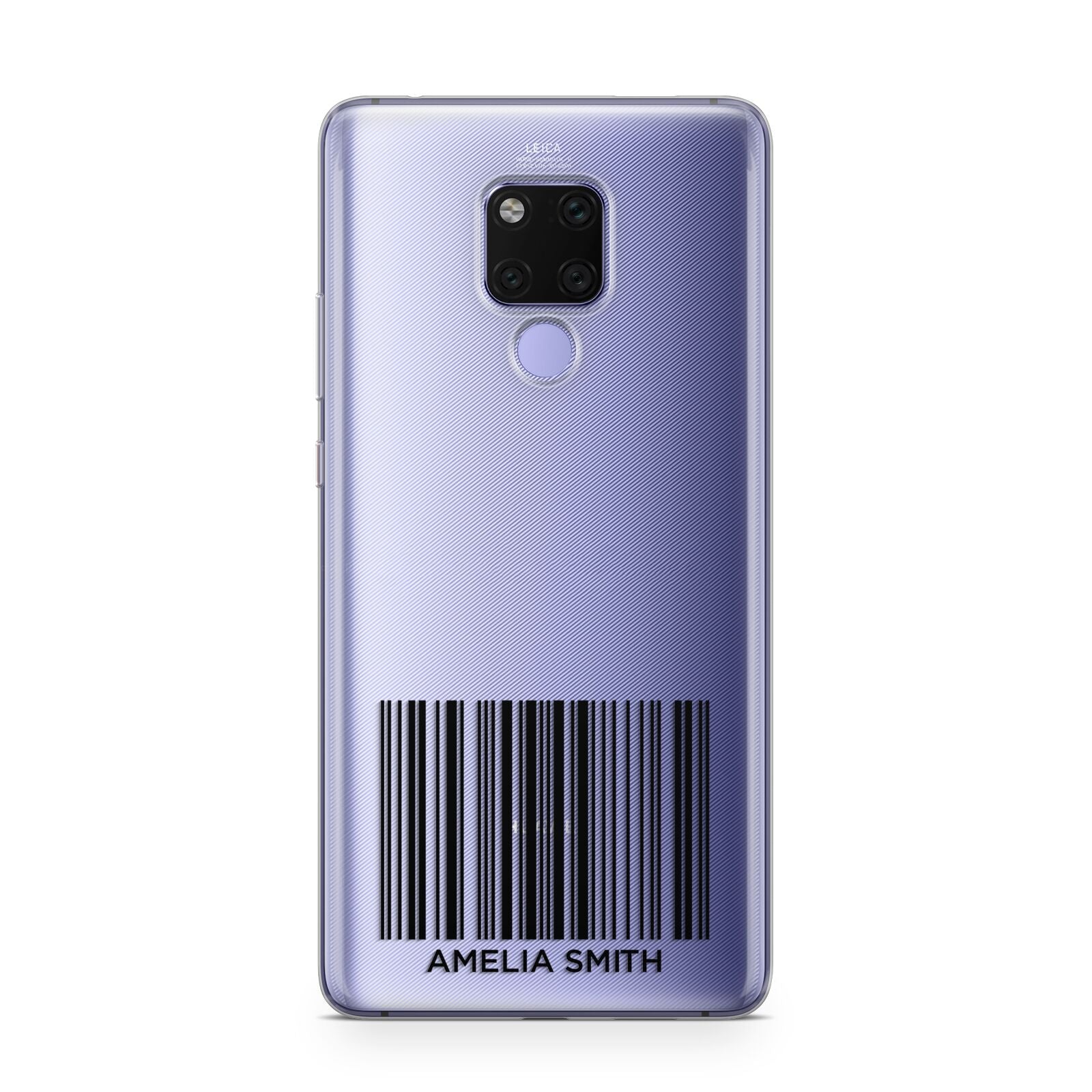 Barcode with Text Huawei Mate 20X Phone Case