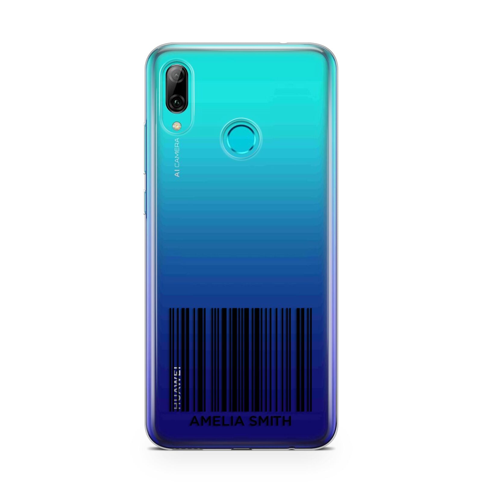 Barcode with Text Huawei P Smart 2019 Case