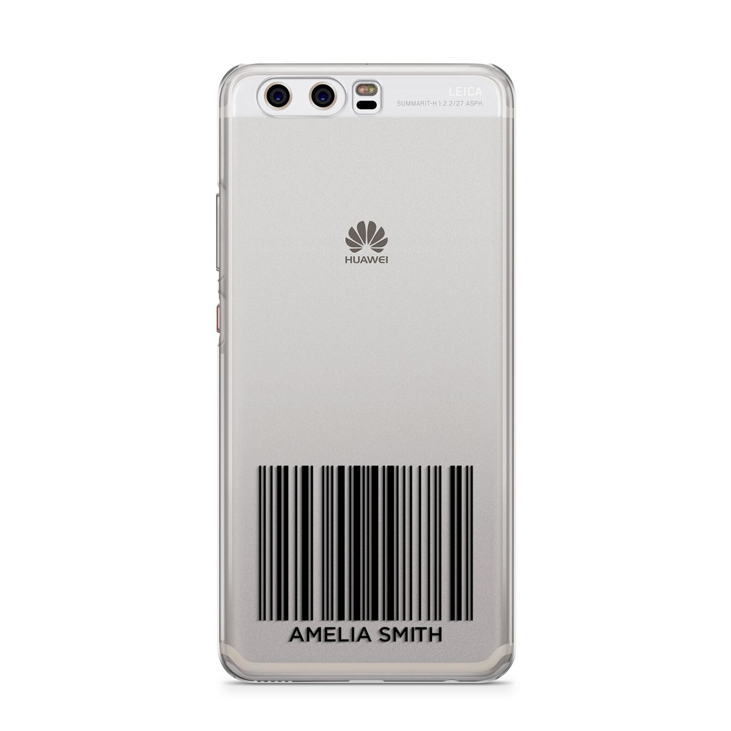 Barcode with Text Huawei P10 Phone Case