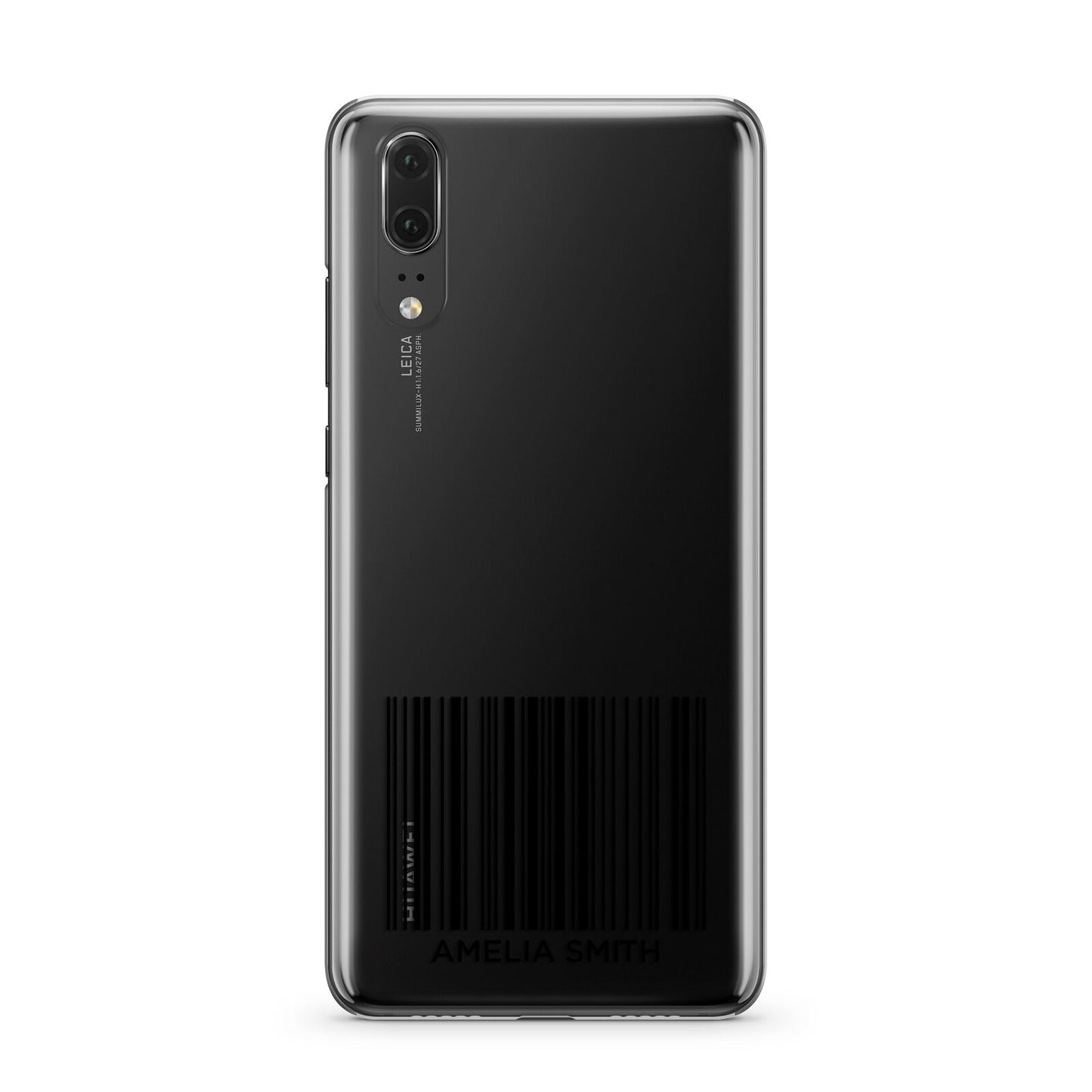 Barcode with Text Huawei P20 Phone Case