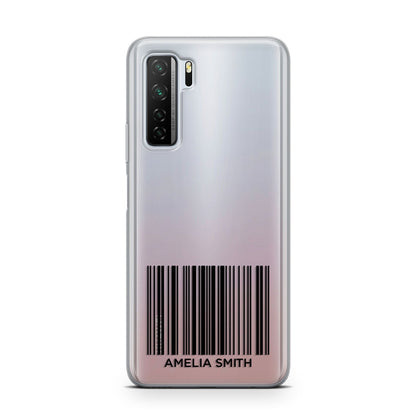 Barcode with Text Huawei P40 Lite 5G Phone Case