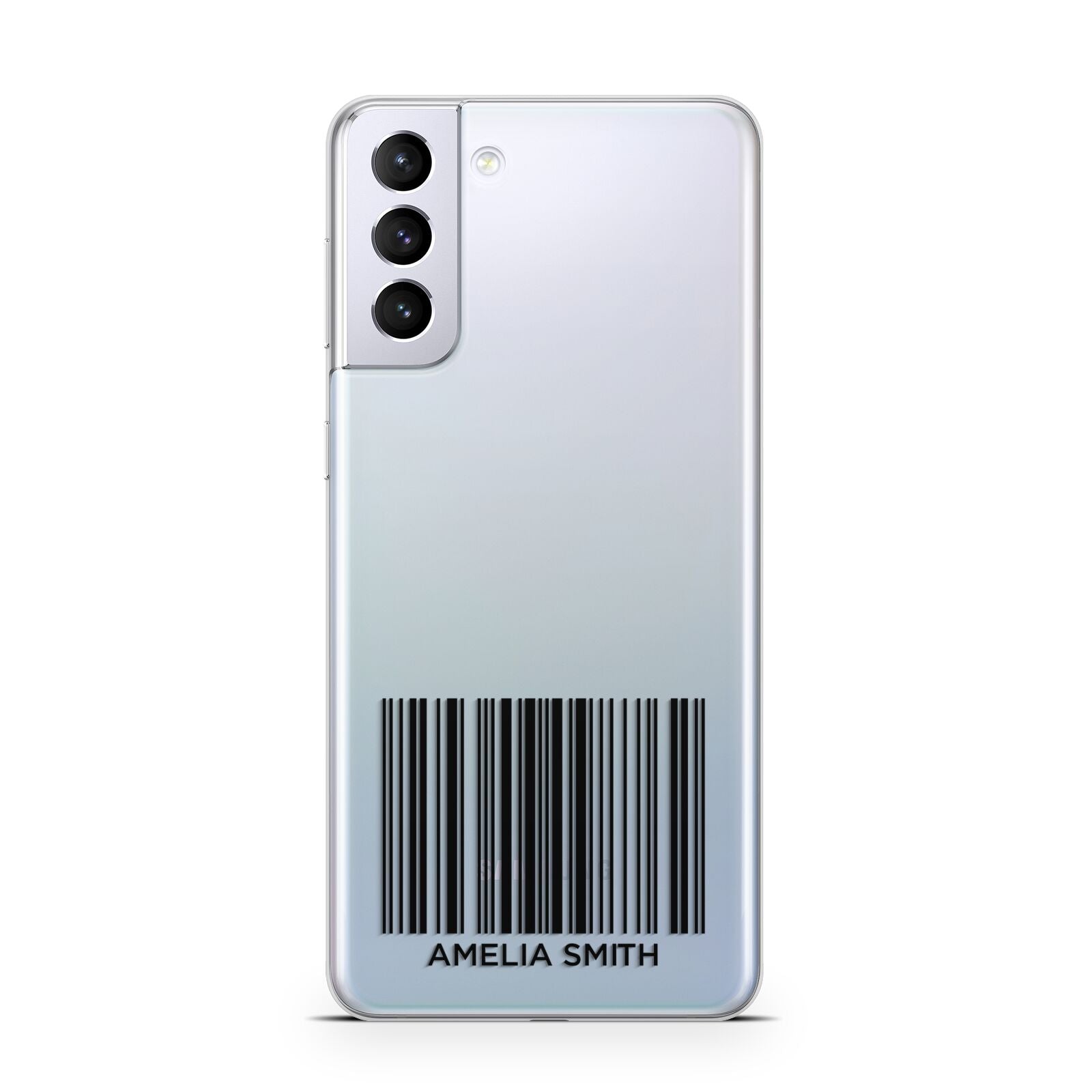 Barcode with Text Samsung S21 Plus Case