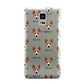 Basenji Icon with Name Samsung Galaxy Note 4 Case