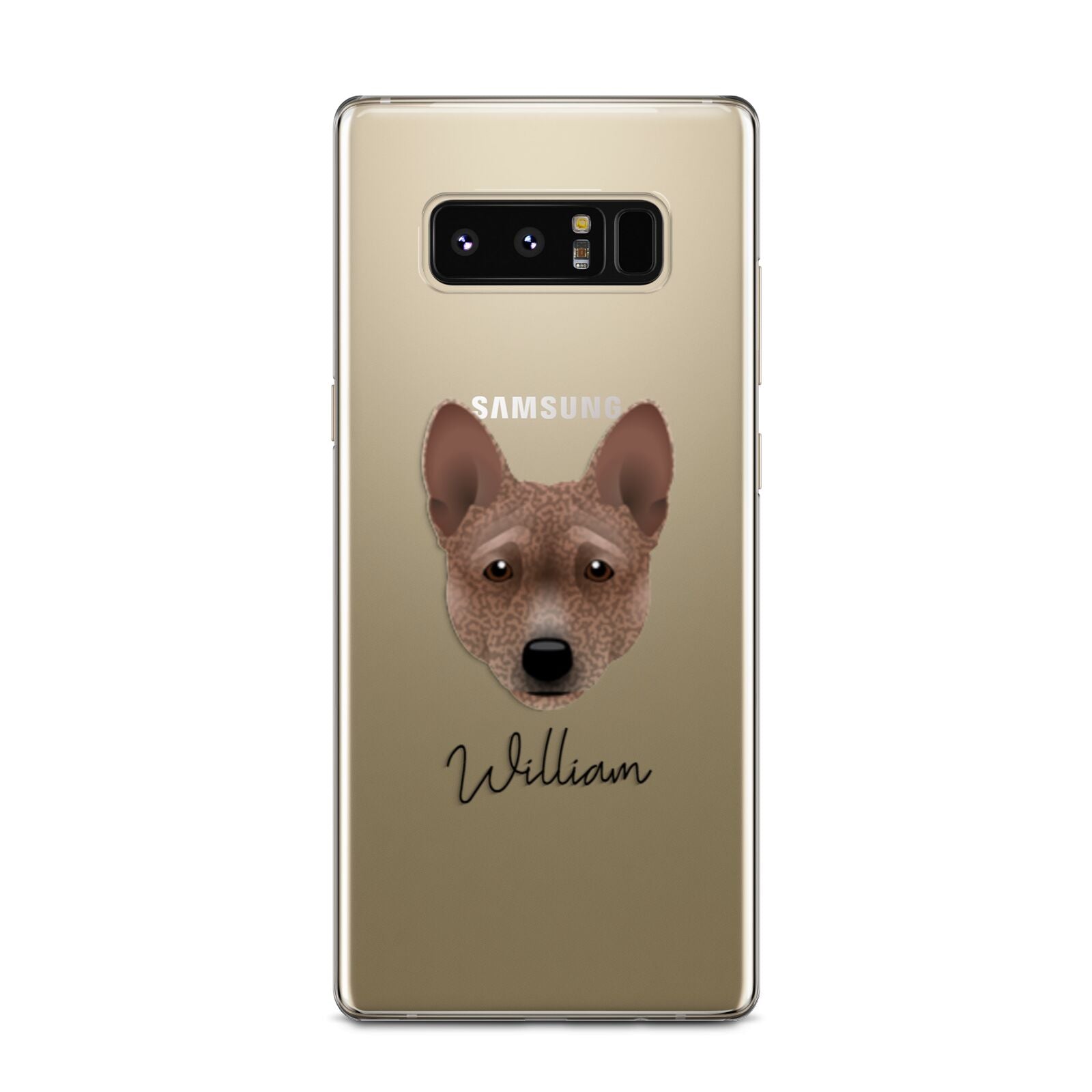 Basenji Personalised Samsung Galaxy Note 8 Case