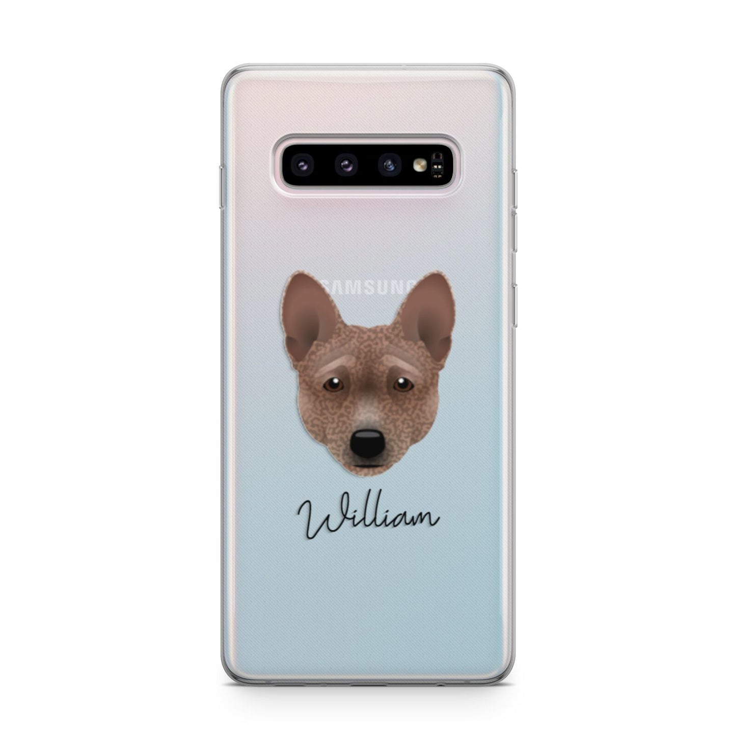 Basenji Personalised Samsung Galaxy S10 Plus Case