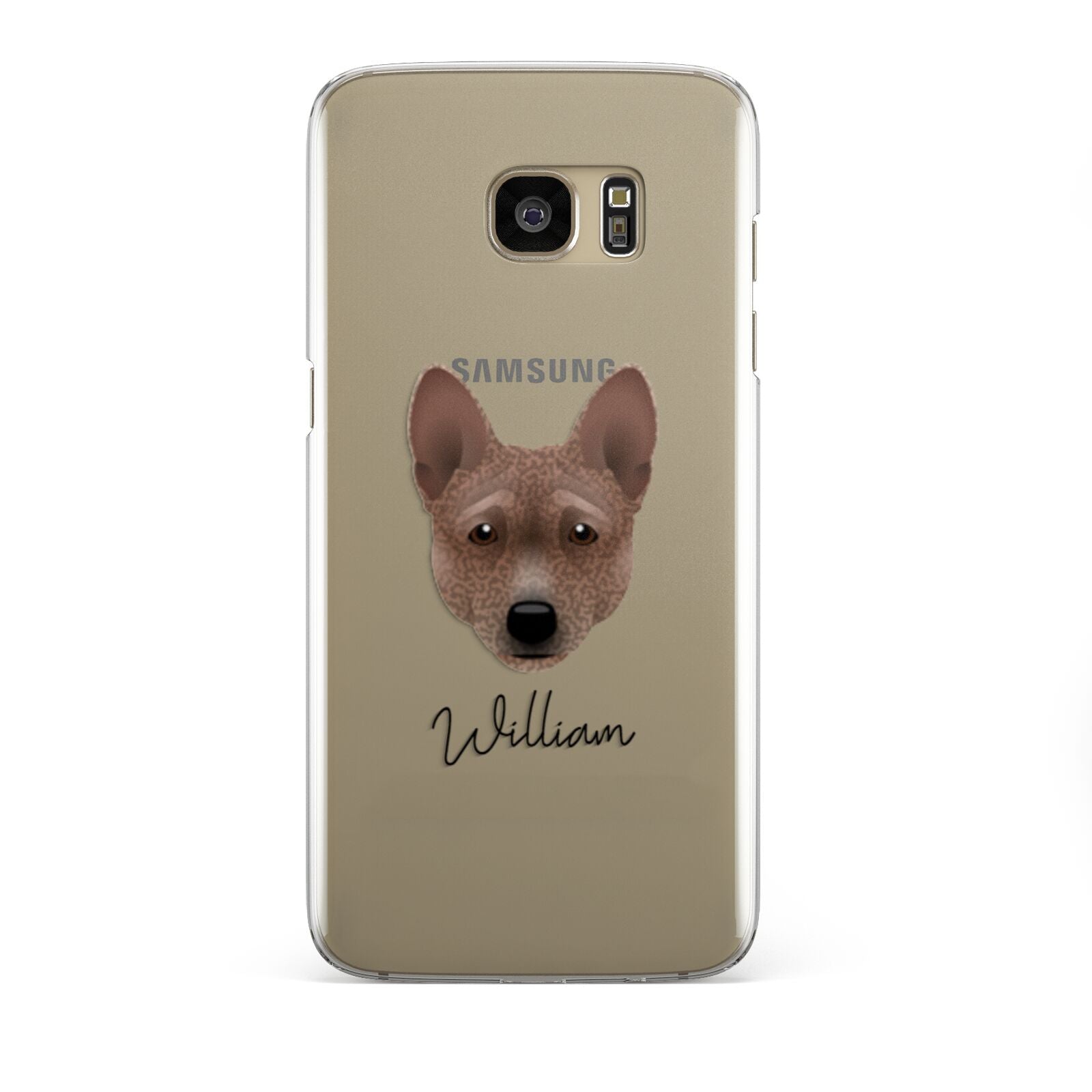 Basenji Personalised Samsung Galaxy S7 Edge Case