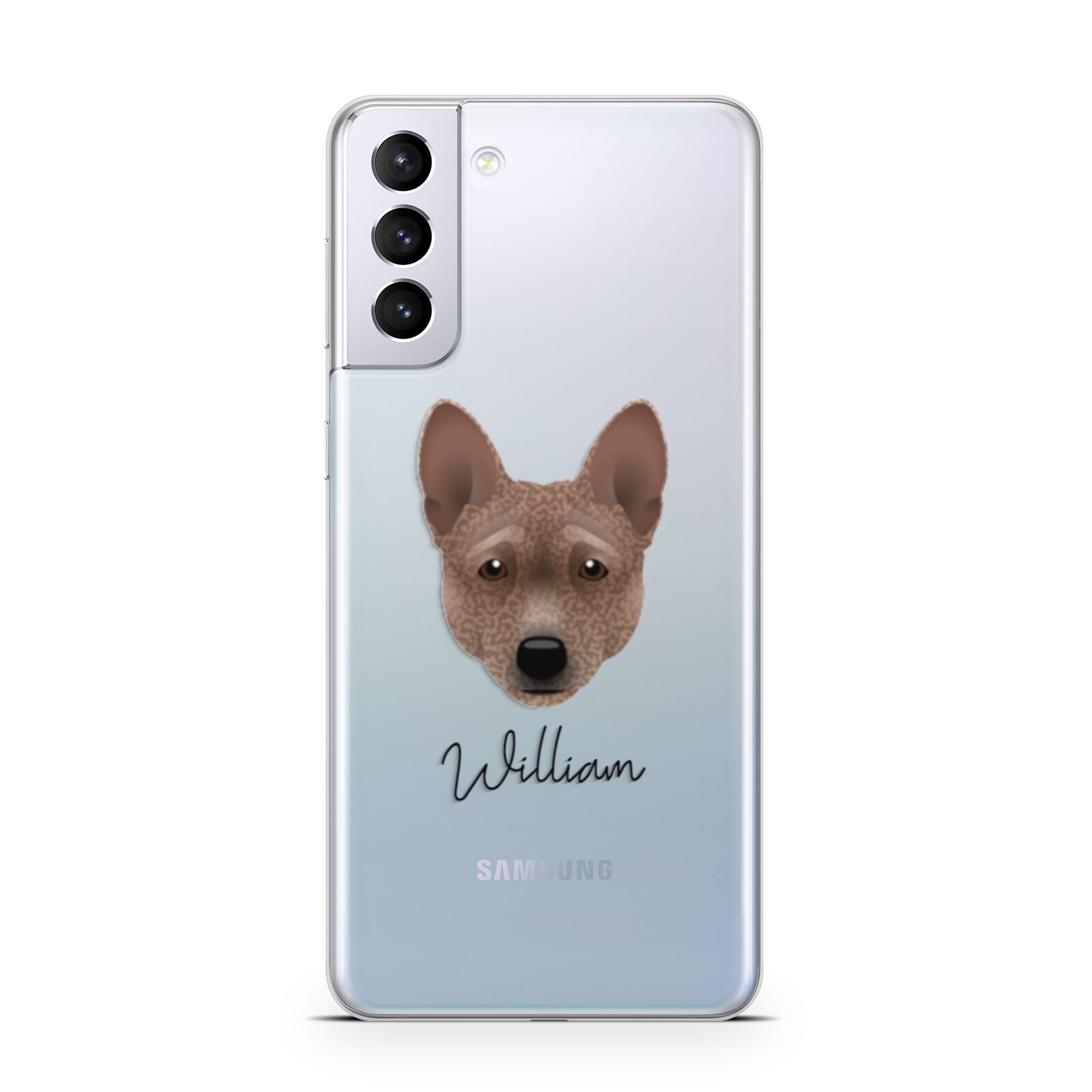 Basenji Personalised Samsung S21 Plus Phone Case