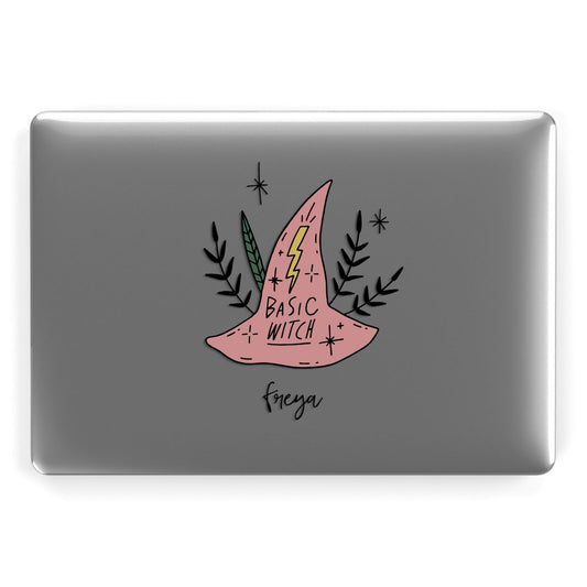 Basic Witch Hat Personalised Apple MacBook Case