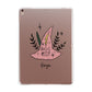 Basic Witch Hat Personalised Apple iPad Rose Gold Case