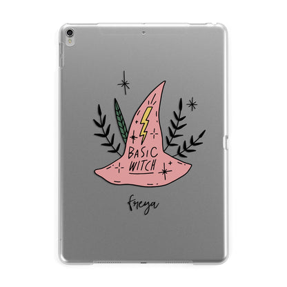 Basic Witch Hat Personalised Apple iPad Silver Case