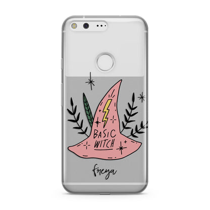 Basic Witch Hat Personalised Google Pixel Case