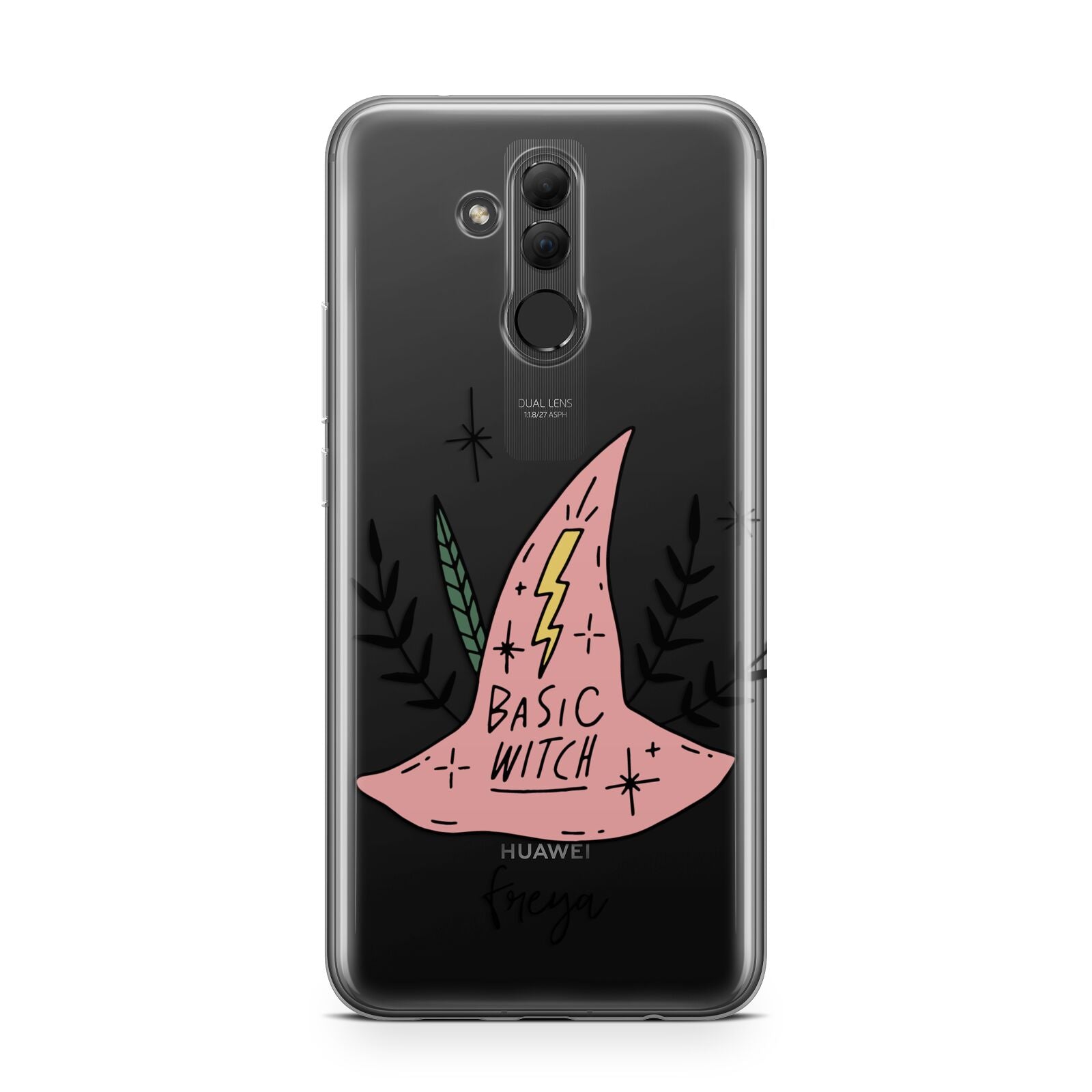 Basic Witch Hat Personalised Huawei Mate 20 Lite