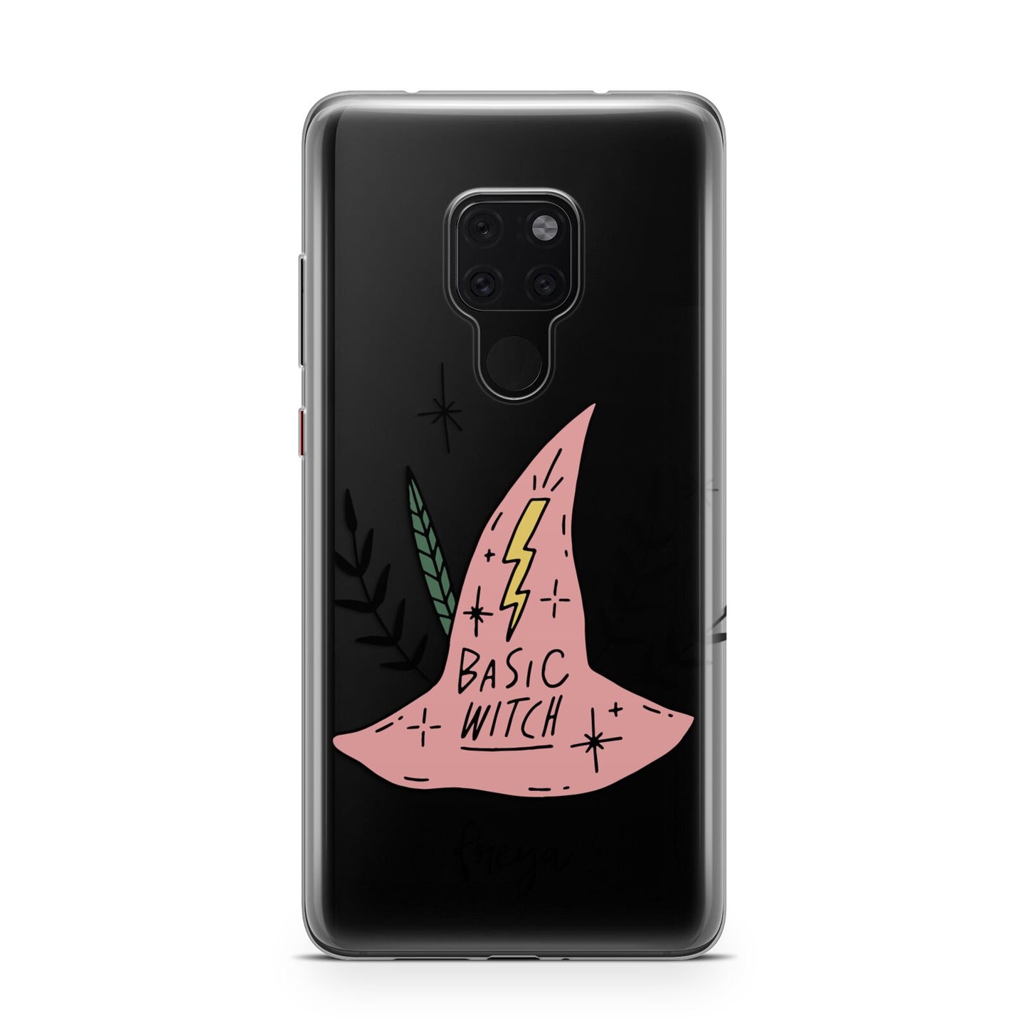 Basic Witch Hat Personalised Huawei Mate 20 Phone Case