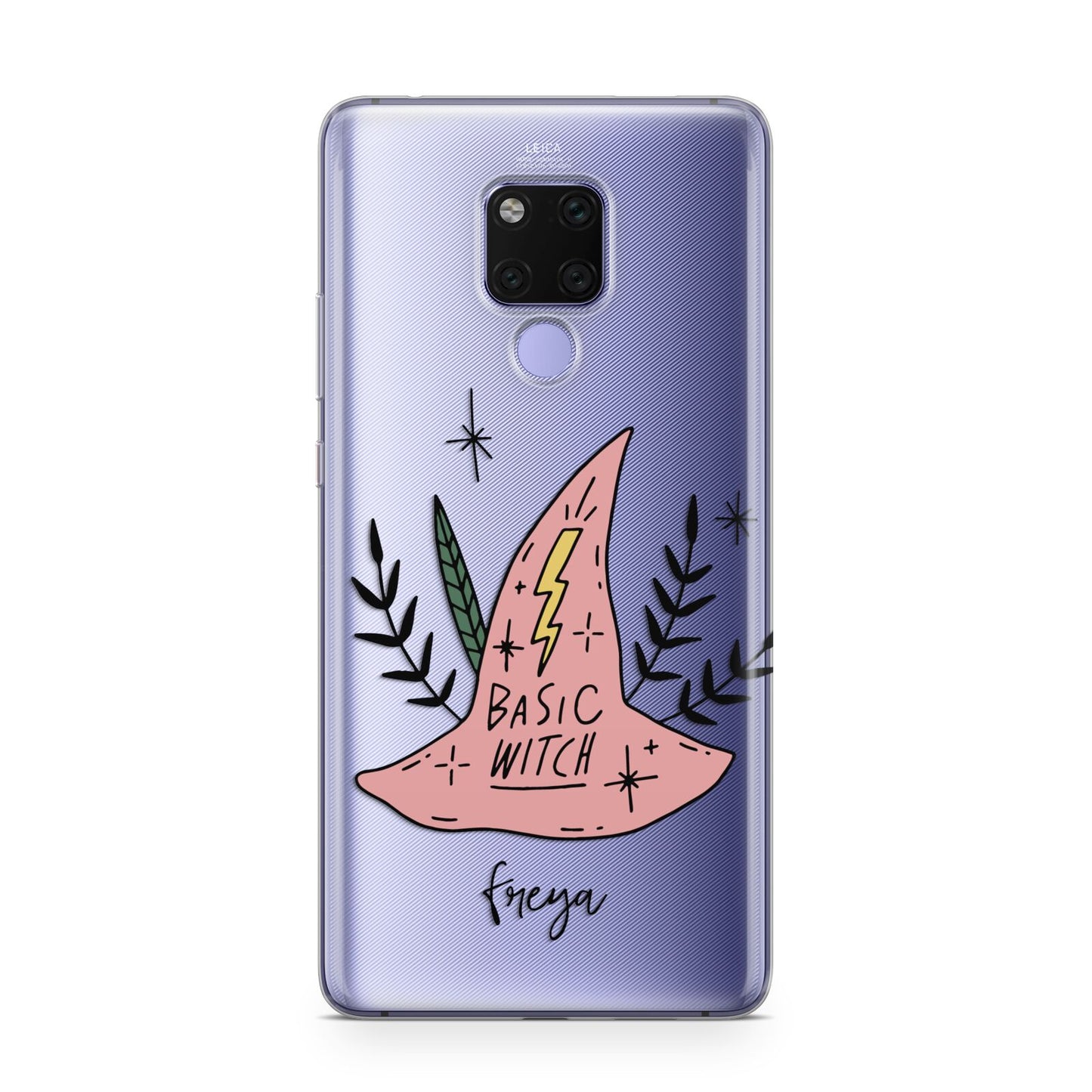 Basic Witch Hat Personalised Huawei Mate 20X Phone Case