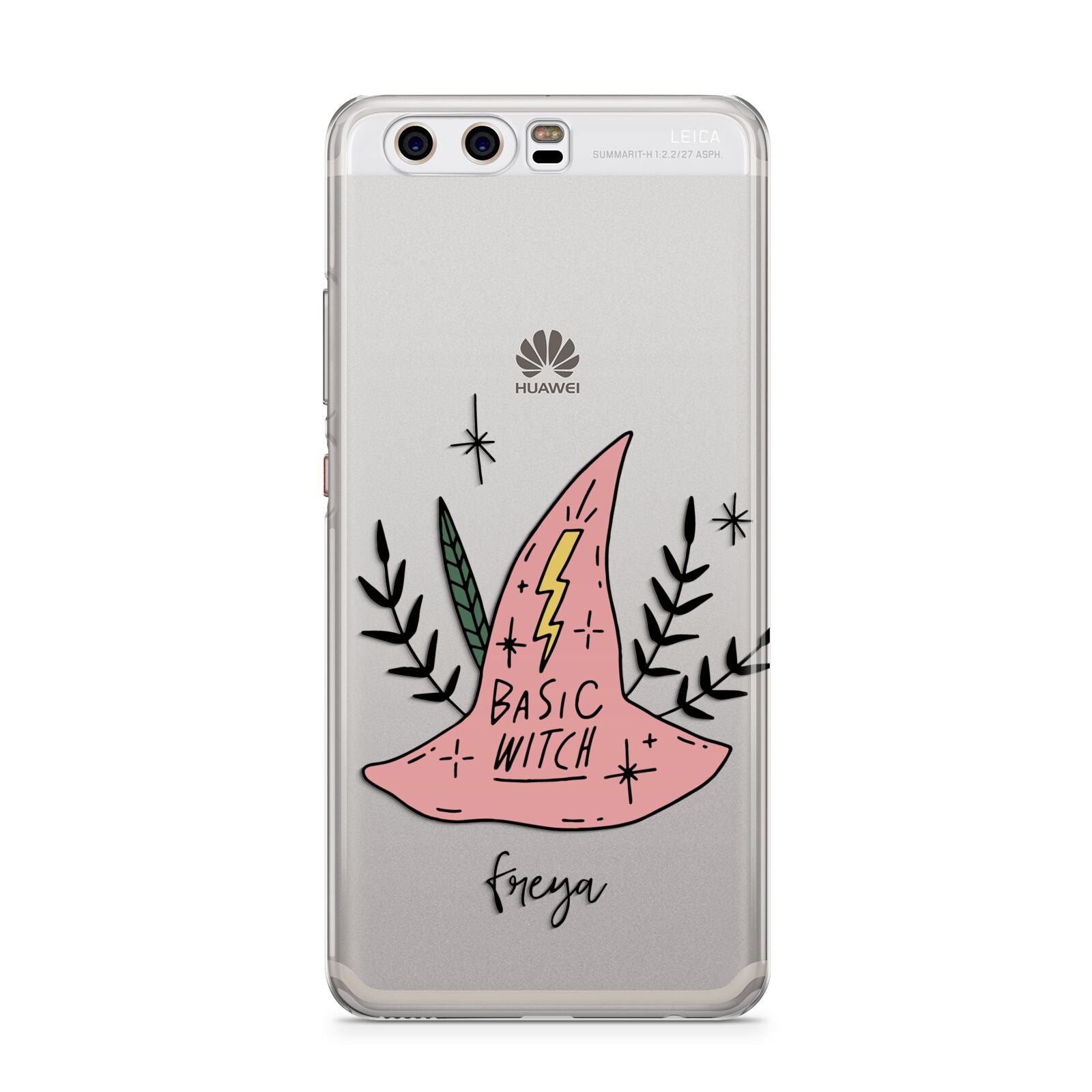 Basic Witch Hat Personalised Huawei P10 Phone Case