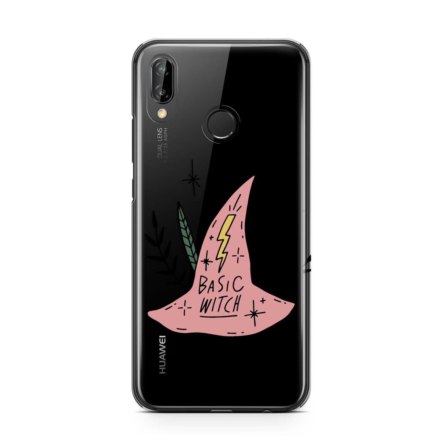 Basic Witch Hat Personalised Huawei P20 Lite Phone Case