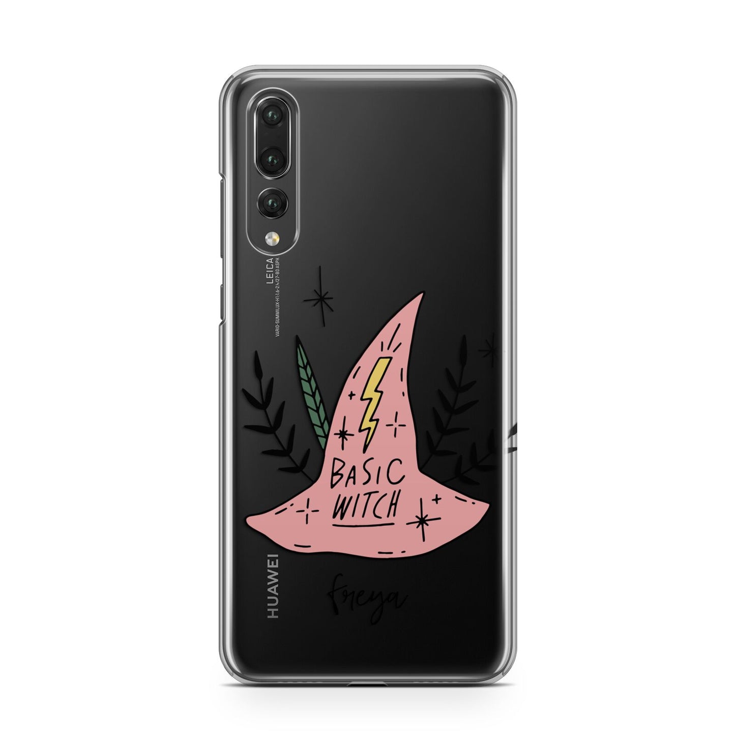 Basic Witch Hat Personalised Huawei P20 Pro Phone Case