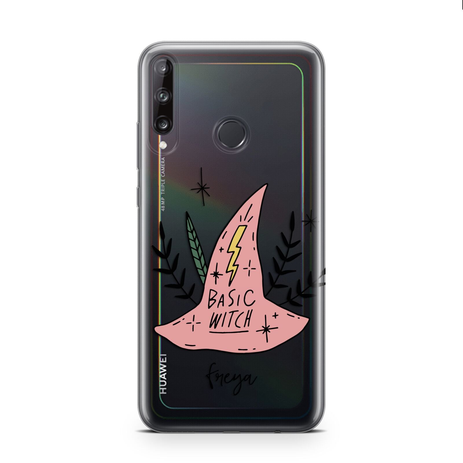 Basic Witch Hat Personalised Huawei P40 Lite E Phone Case