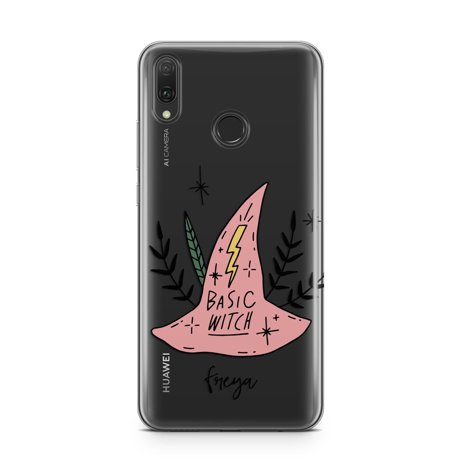 Basic Witch Hat Personalised Huawei Y9 2019