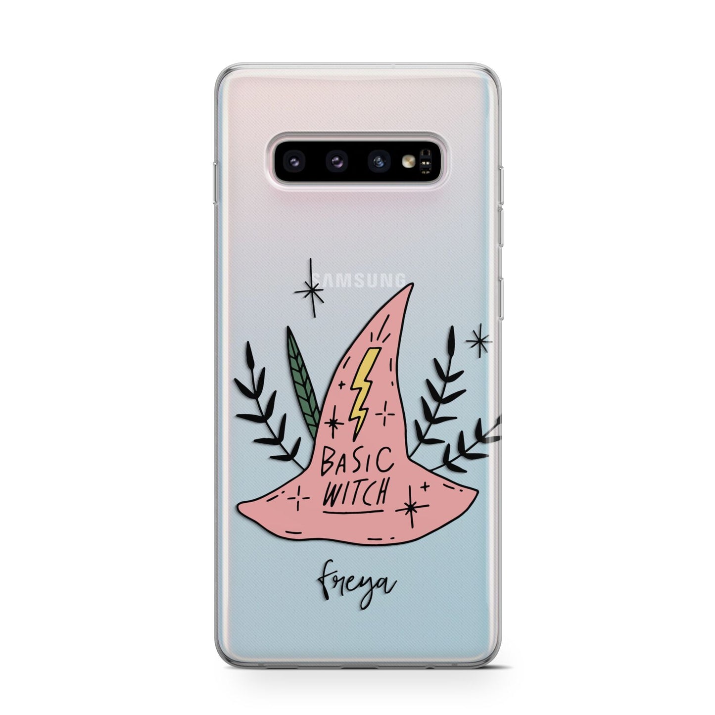 Basic Witch Hat Personalised Protective Samsung Galaxy Case