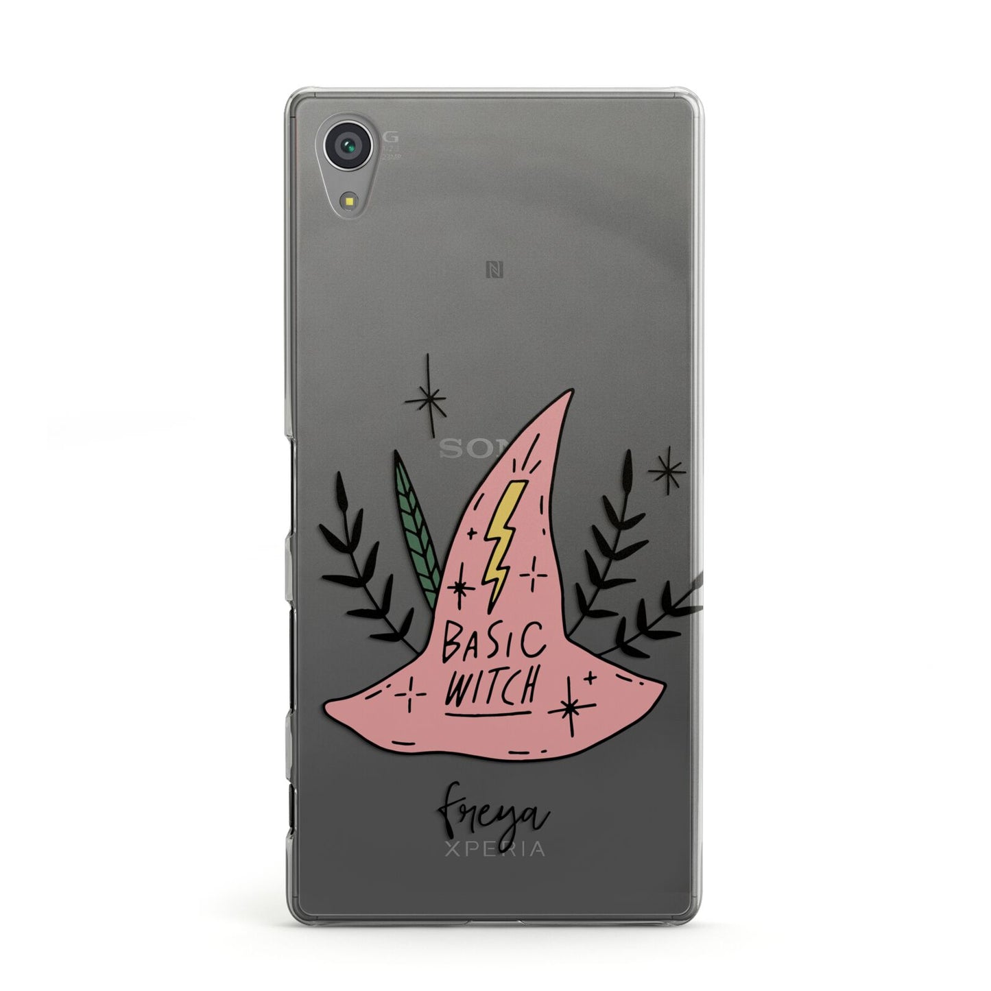 Basic Witch Hat Personalised Sony Xperia Case