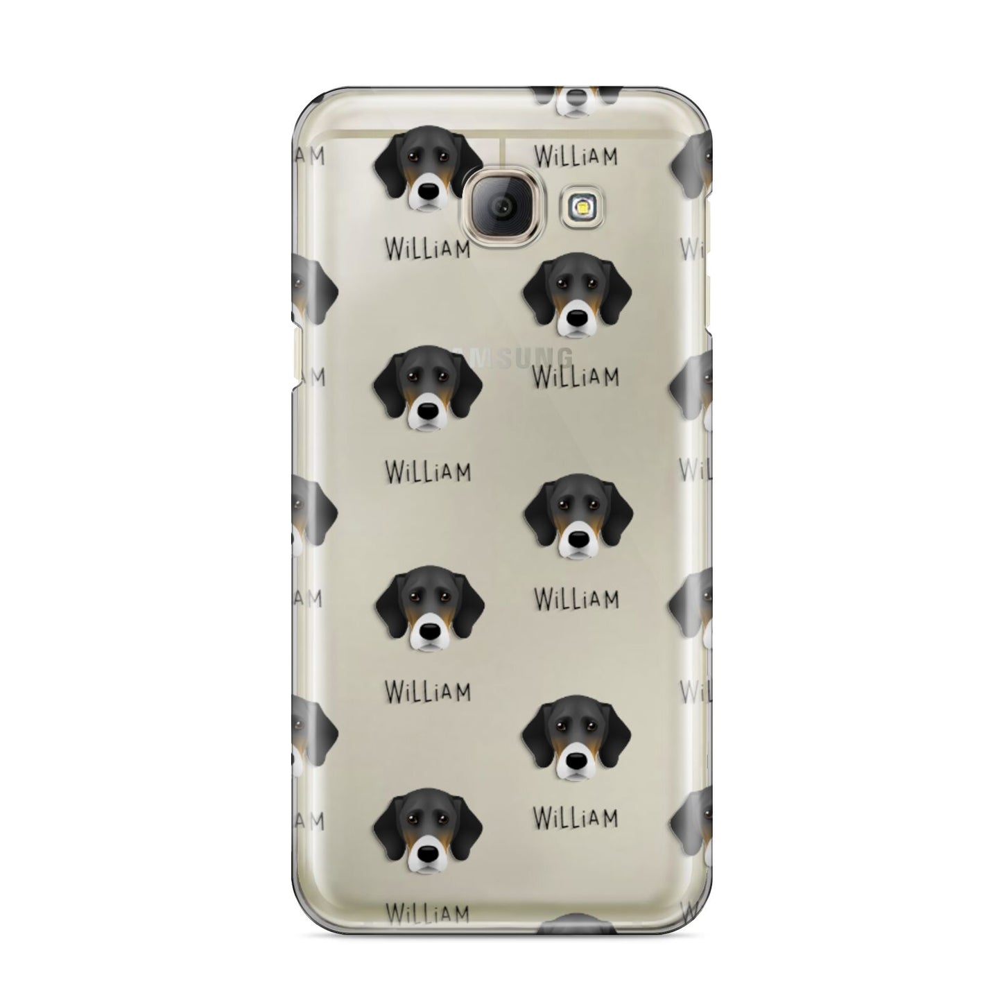 Bassador Icon with Name Samsung Galaxy A8 2016 Case