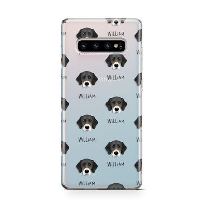 Bassador Icon with Name Samsung Galaxy S10 Case