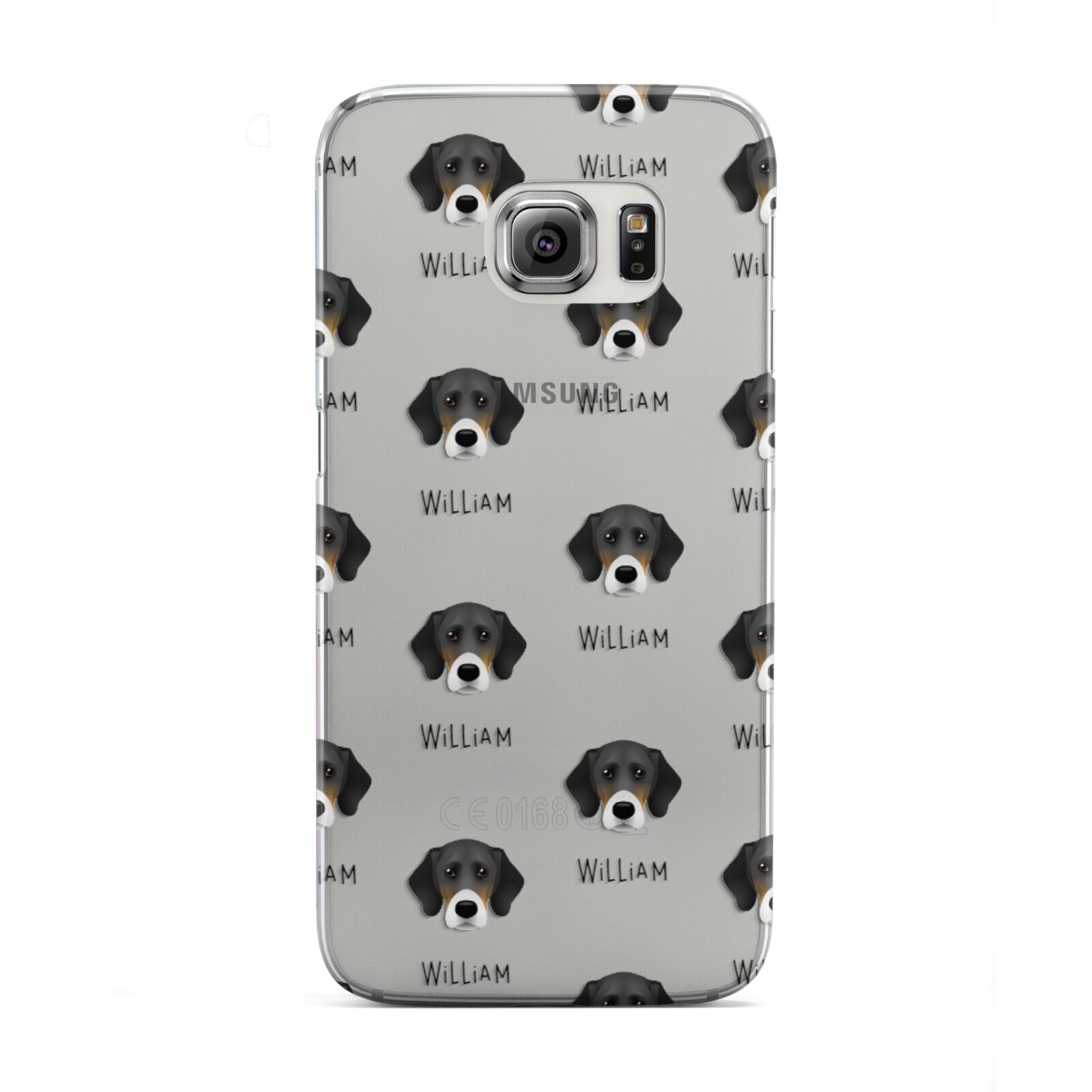 Bassador Icon with Name Samsung Galaxy S6 Edge Case