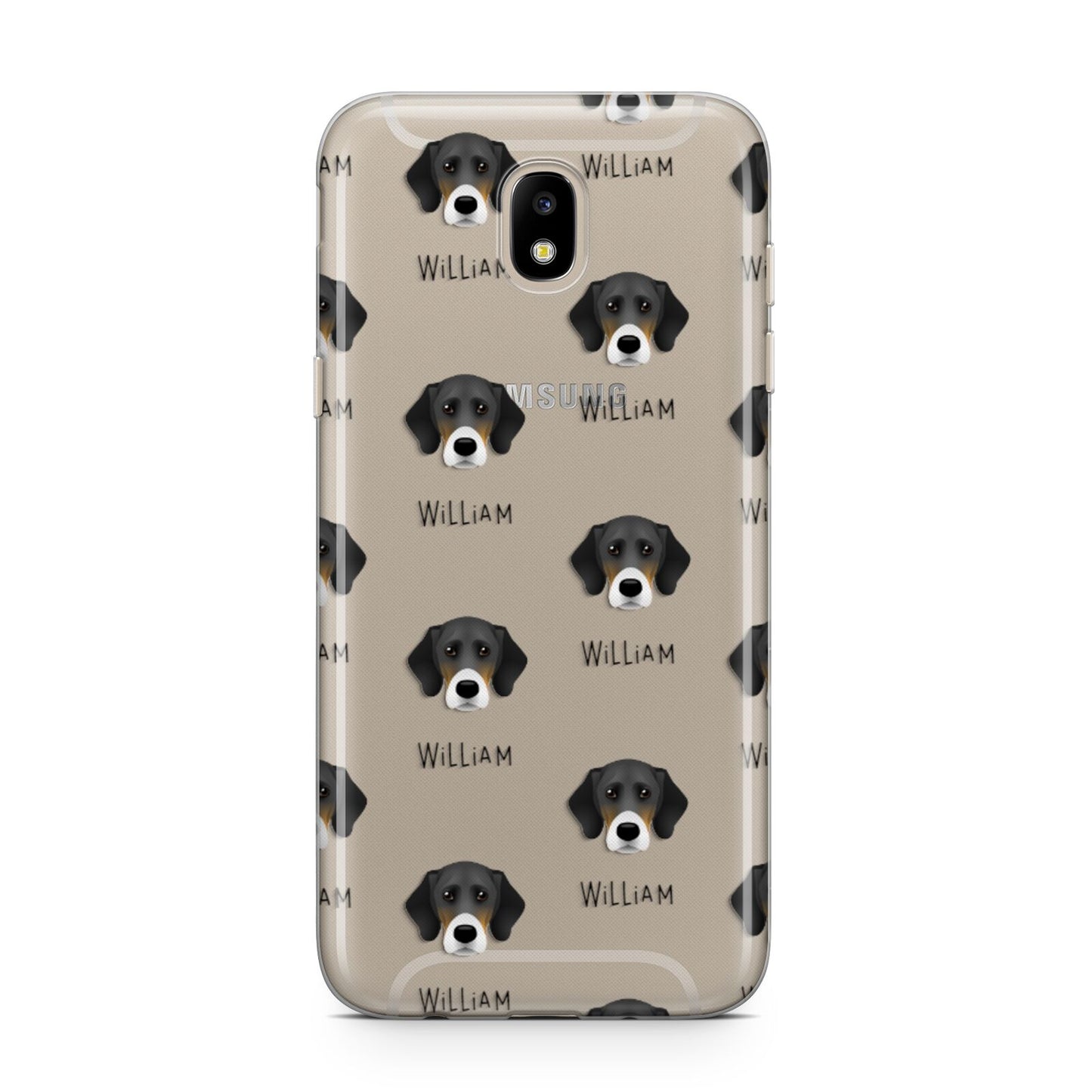 Bassador Icon with Name Samsung J5 2017 Case