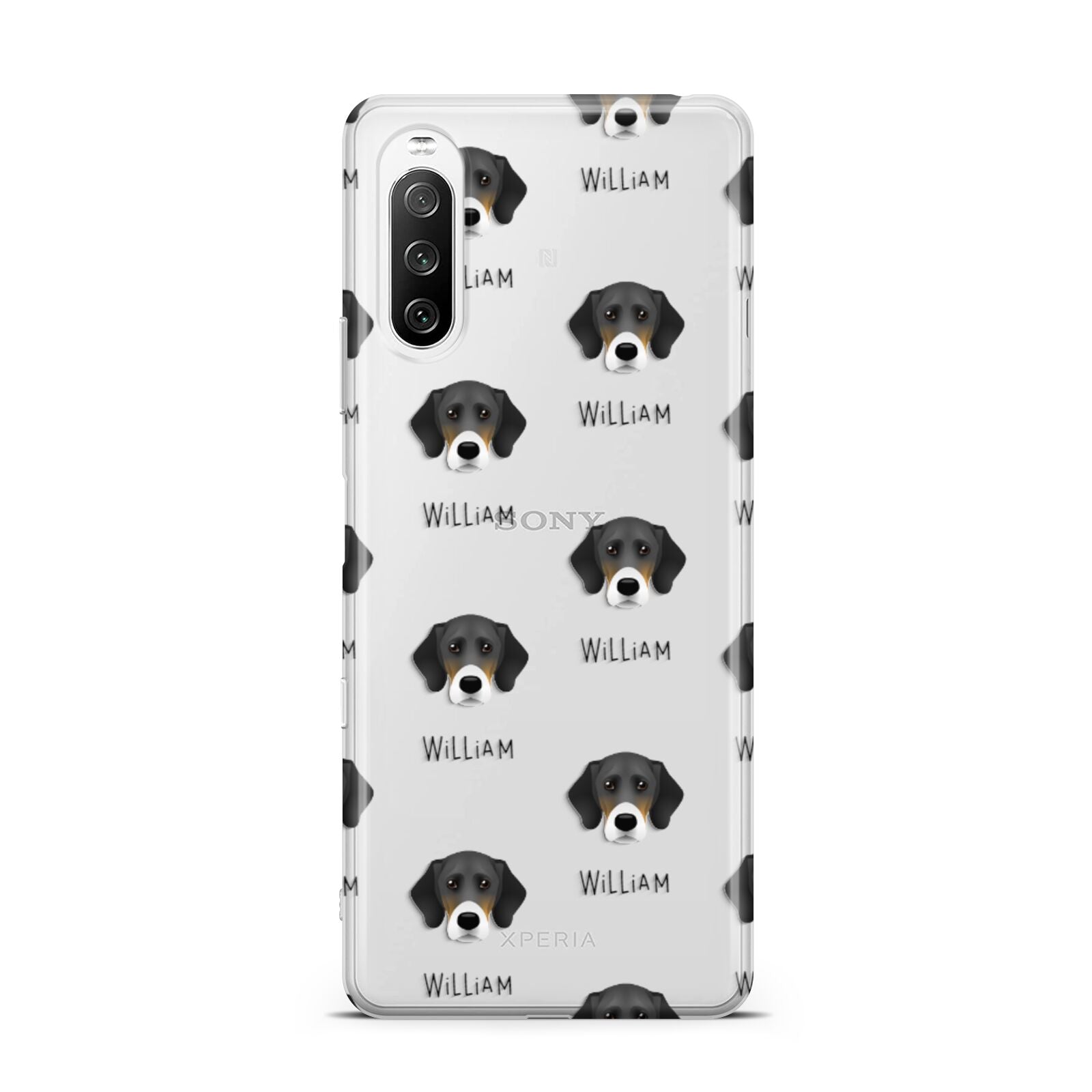 Bassador Icon with Name Sony Xperia 10 III Case