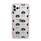 Bassador Icon with Name iPhone 11 Pro Max Impact Pink Edge Case
