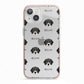 Bassador Icon with Name iPhone 13 TPU Impact Case with Pink Edges