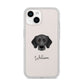 Bassador Personalised iPhone 14 Clear Tough Case Starlight