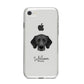 Bassador Personalised iPhone 8 Bumper Case on Silver iPhone