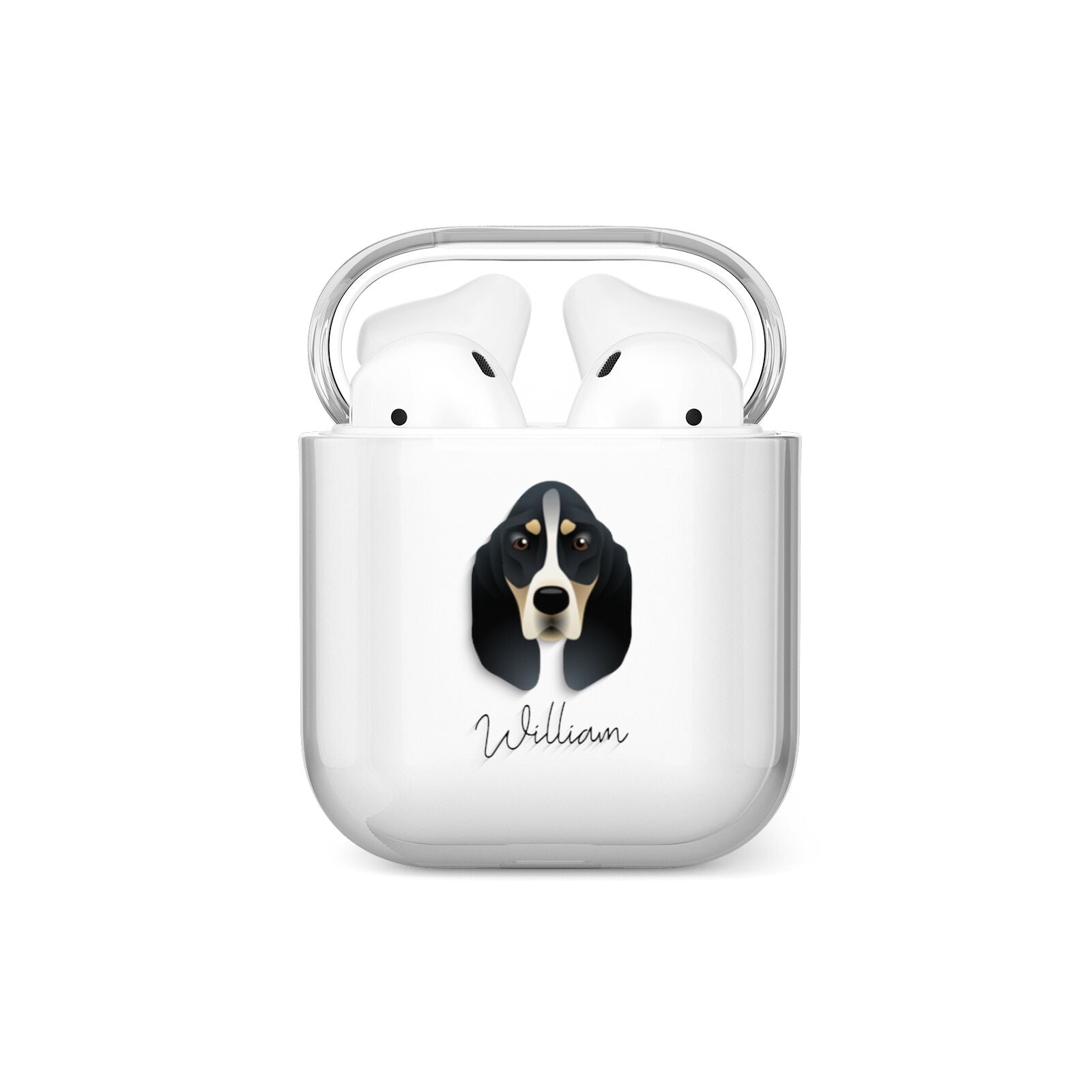 Basset Bleu De Gascogne Personalised AirPods Case