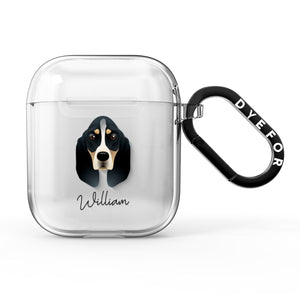 Basset Bleu De Gascogne Personalised AirPods Case