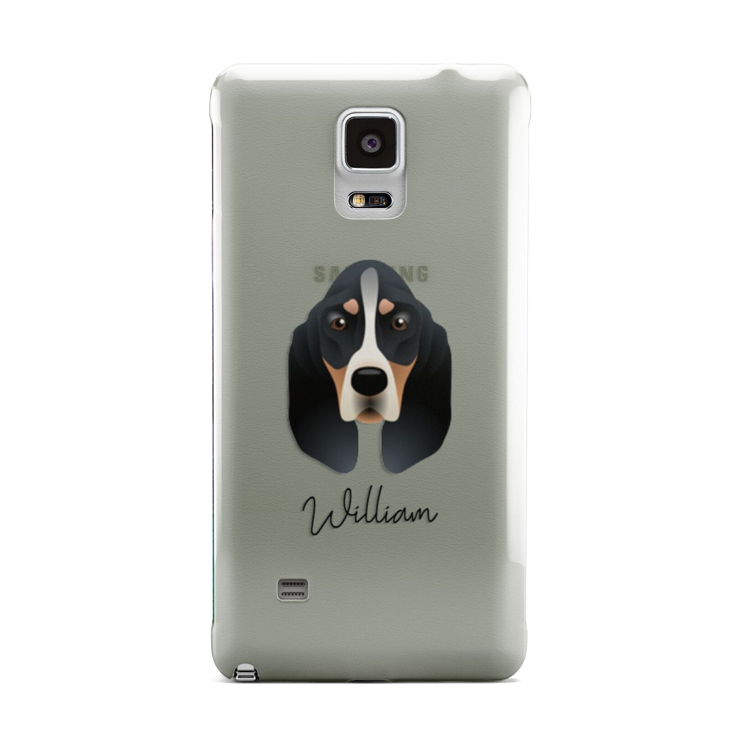 Basset Bleu De Gascogne Personalised Samsung Galaxy Note 4 Case