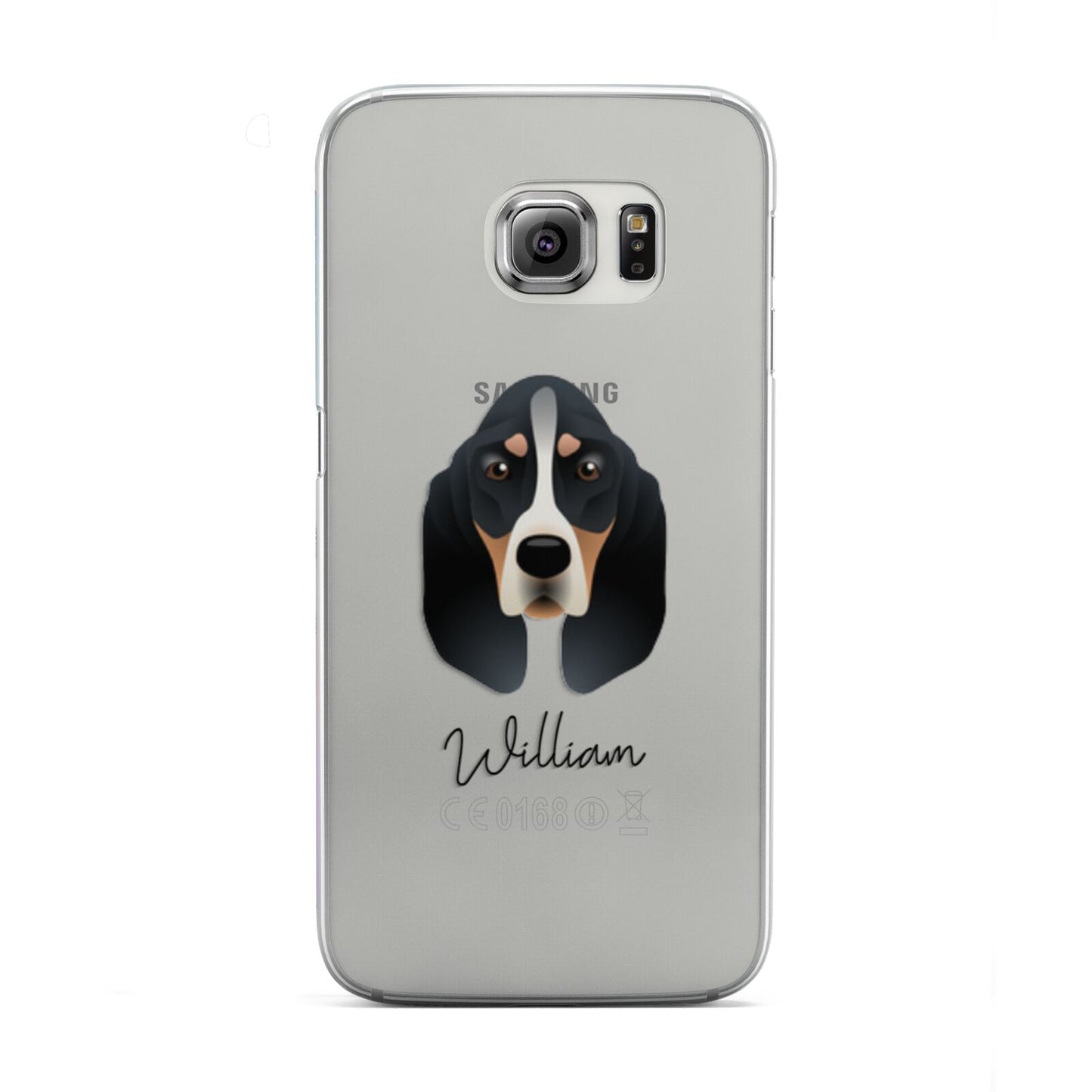 Basset Bleu De Gascogne Personalised Samsung Galaxy S6 Edge Case