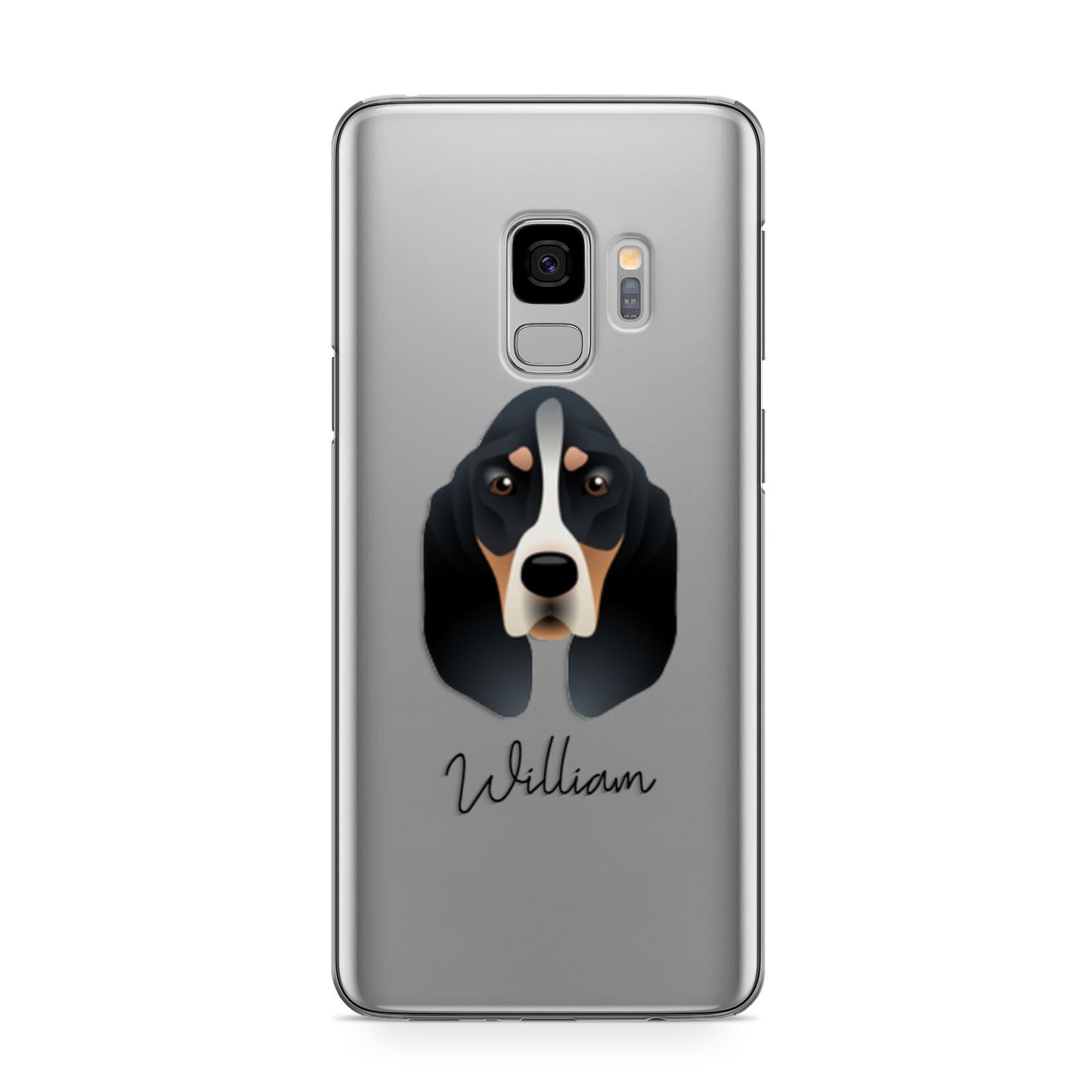 Basset Bleu De Gascogne Personalised Samsung Galaxy S9 Case