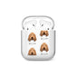 Basset Fauve De Bretagne Icon with Name AirPods Case