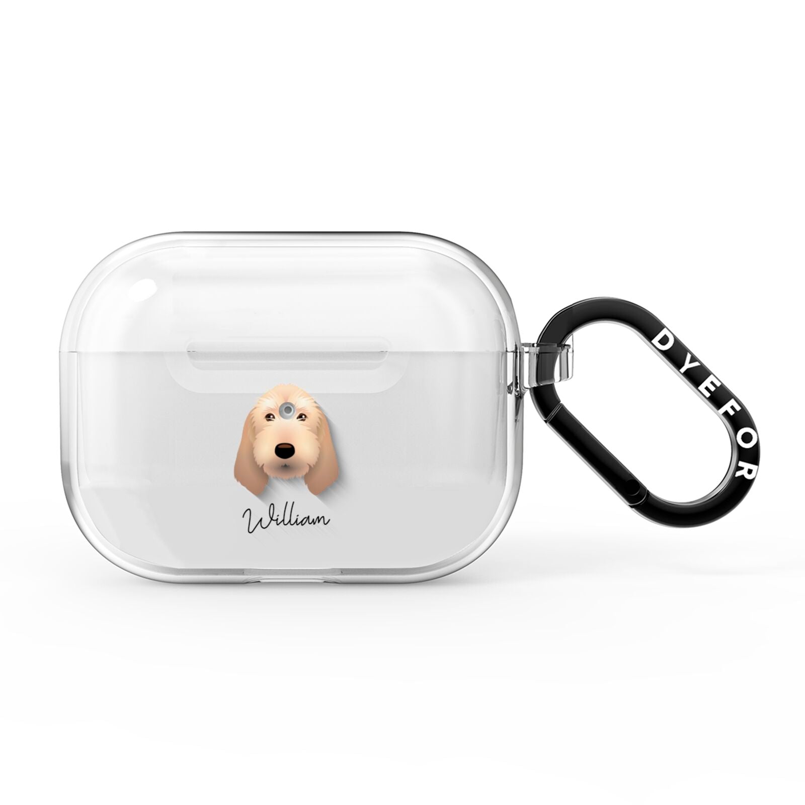 Basset Fauve De Bretagne Personalised AirPods Pro Clear Case