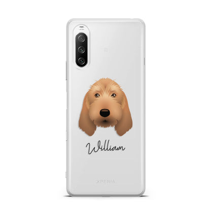 Basset Fauve De Bretagne Personalised Sony Xperia 10 III Case