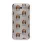 Basset Hound Icon with Name Samsung Galaxy J7 2017 Case