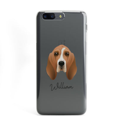 Basset Hound Personalised OnePlus Case